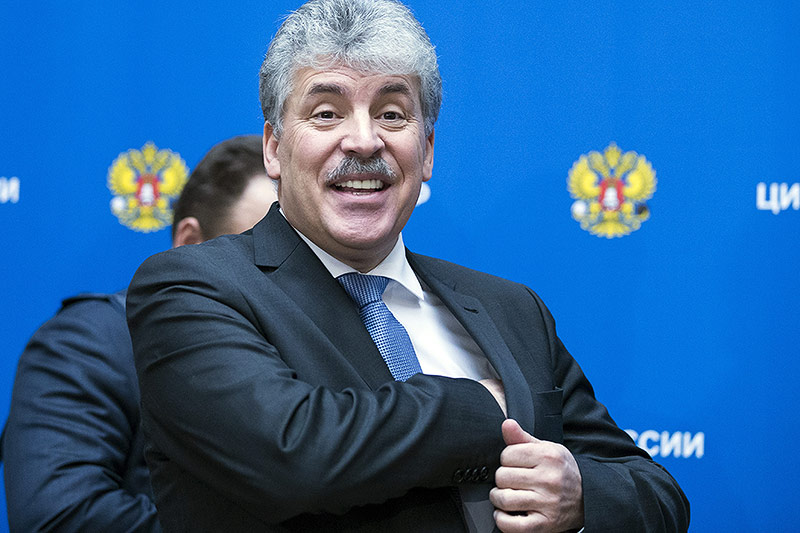 © APA/AP/Alexander Zemlianichenko Pavel Grudinin
