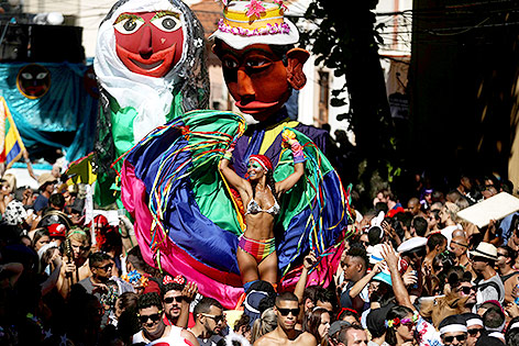 © Reuters/Pilar Olivares Karneval in Rio de Janeiro