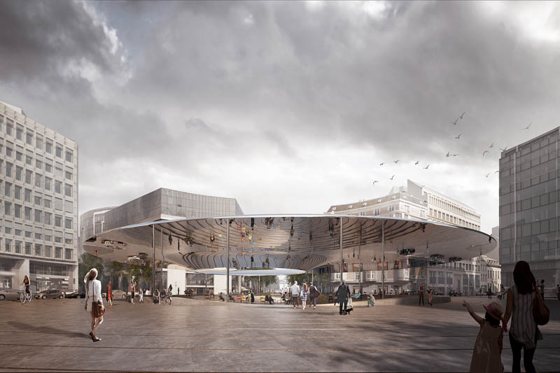 © COBE and BRUT EU-Zentrum in Brüssel