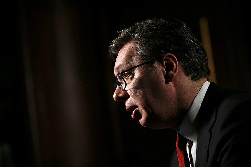 © Reuters/Marko Djurica Aleksandar Vucic