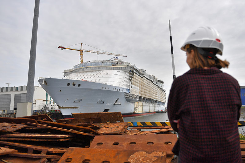Kreuzfahrschiff  "Symphony of the Seas" 