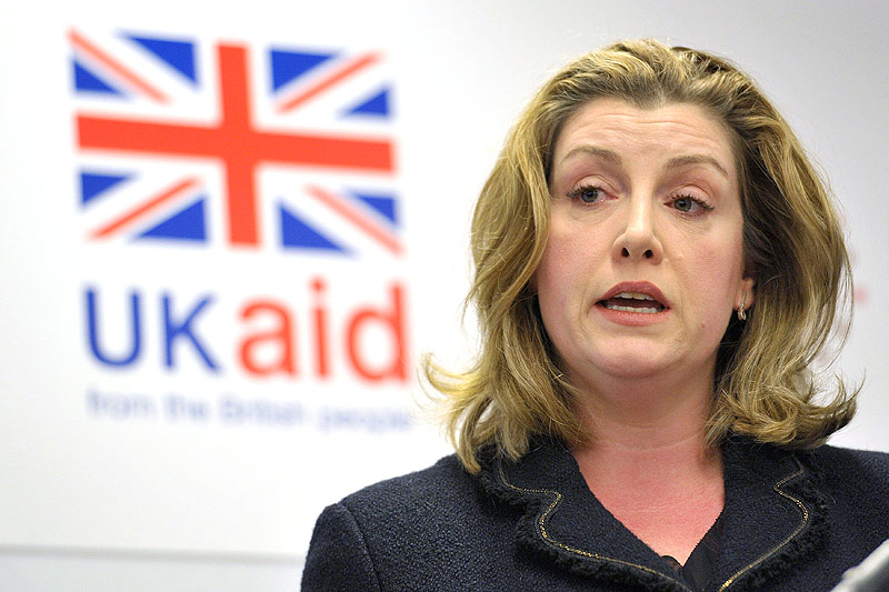 © APA/AP/Nick Ansell Britische Entwicklungsministerin Penny Mordaunt