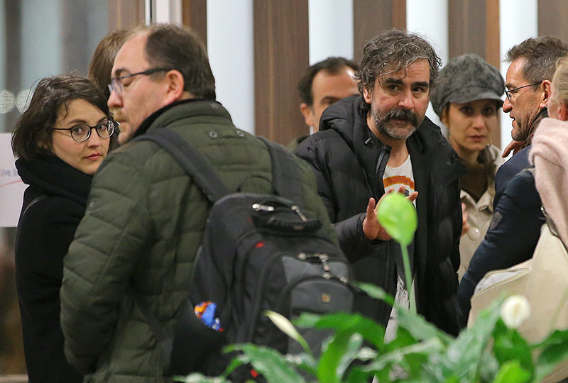 © Reuters/Huseyin Aldemir Deniz Yücel auf dem Flughafen in Istanbul