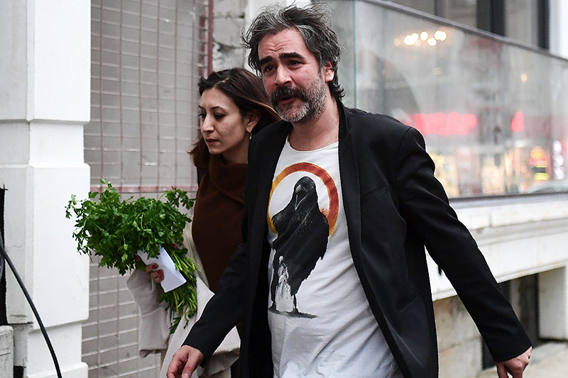 © APA/AFP/Ozan Kose Deniz Yücel mit seiner Frau