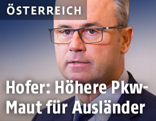 Verkehrsminister Norbert Hofer
