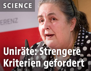 Die Pr&auml;sidentin der Universit&auml;tenkonferenz Eva Blimlinger