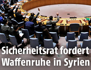 Abstimmung des UNO-Sicherheitsrats