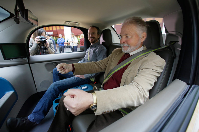 © AP/Eric Risberg Fahrerloses Auto