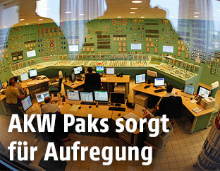 Innenansicht vom AKW Paks