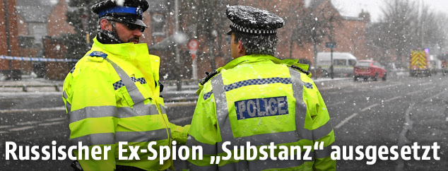 Britische Polizei