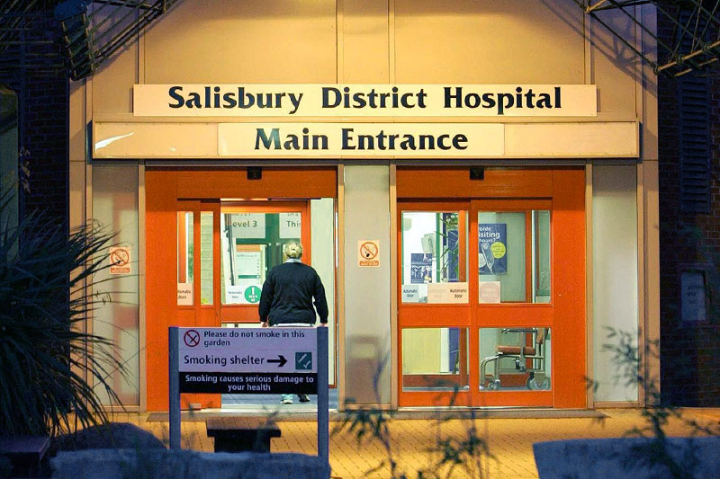© APA/AP/PA Wire/Tim Ockenden Archivbild von Krankenhaus in Salisbury