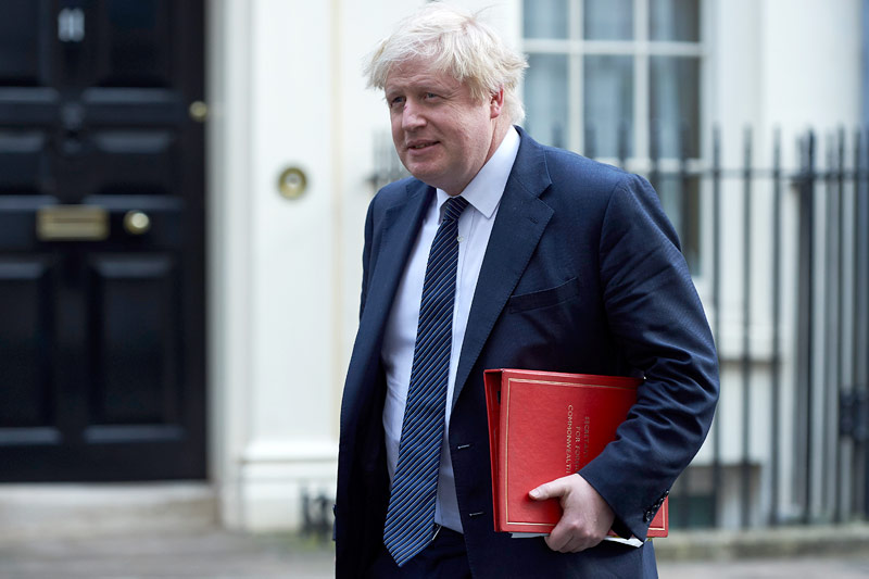 Der britische Außenminister Boris Johnson