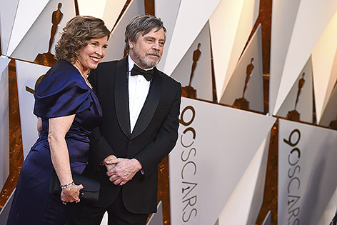 © APA/AP/Invision/Jordan Strauss Marilou York und Mark Hamill