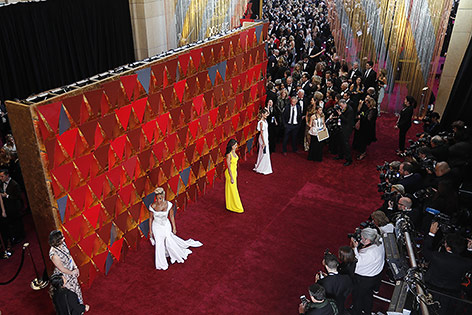 © Reuters/Carlo Allegri Übersicht auf Red Carpet