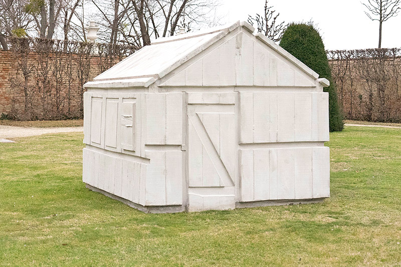 © Belvedere, Wien Rachel Whiteread, "Chicken Shed", 2017