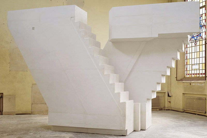 © Tate 2017 Rachel Whiteread, "Untitled (Stairs)", 2001