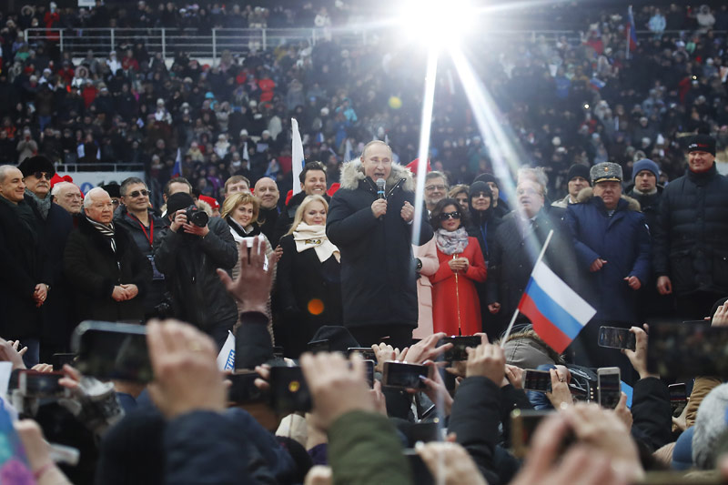 © Reuters/Maxim Shemetov Der russissche Präsident Wladimir Putin