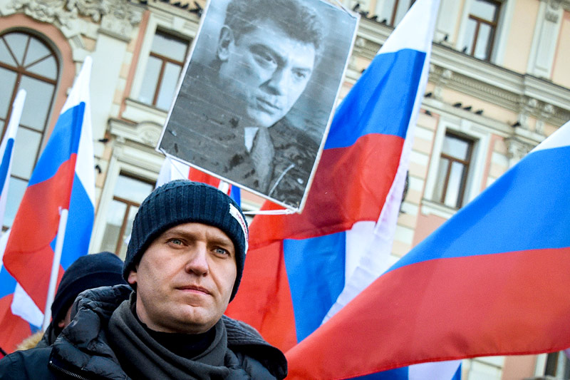 © APA/AFP/Vasily Maximov Der russische Oppositionsführer Alexej Nawalny