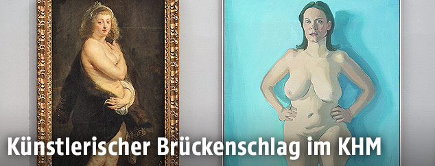 Ausstellungsansicht Rubens/Lassnig