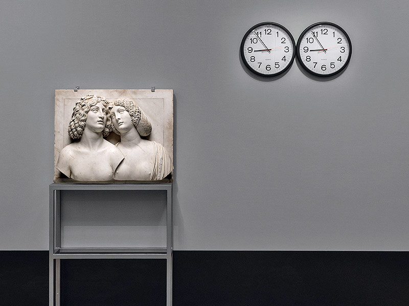 © KHM-Museumsverband/The Felix Gonzalez-Torres Foundation, Courtesy of Andrea Rosen Gallery, New York Ausstellungsansicht Lombardo / Gonzalez-Torres