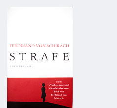 © Luchterhand Literaturverlag Cover des Buchs "Strafe" von Ferdinand von Schirach
