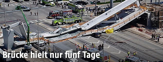 Eingestürzte Brücke