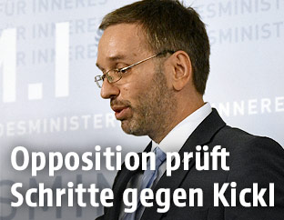 Innenminister Herbert Kickl