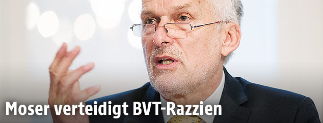 Justizminister Josef Moser