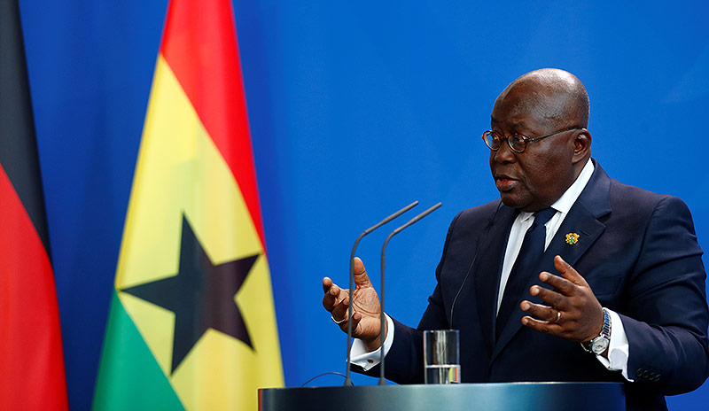 © Reuters/Hannibal Hanschke Präsident Nana Addo Dankwa