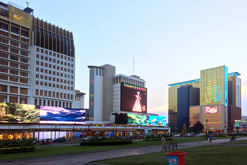 © Valentin Simettinger Casino in Kambodscha