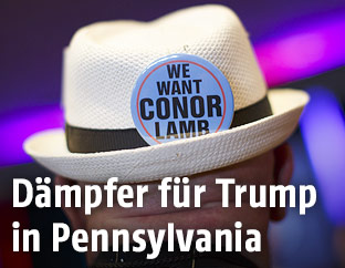 Werbebutton f&uuml;r Conor Lamb