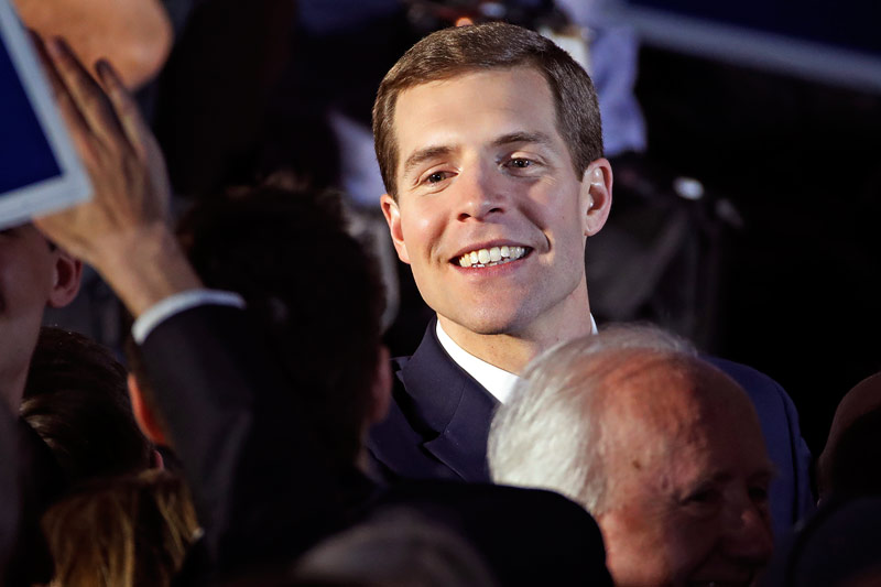© AP/Gene J. Puskar Kandidat für Kongress-Wahl Conor Lamb