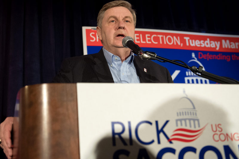 © APA/AFP/Getty Images/Jeff Swensen Kandidat für Kongress-Wahl Rick Saccone