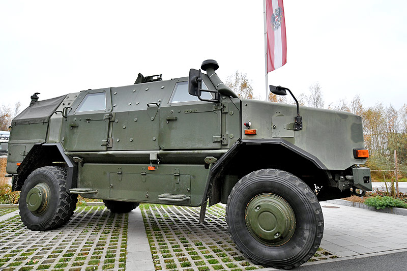 © APA/Barbara Gindl gepanzerter Bundesheerfahrzeug "Dingo 2"