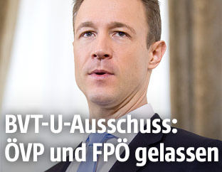 Kanzleramtsminister Gernot Bl&uuml;mel (&Ouml;VP)
