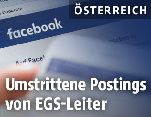 Facebook-Seite auf Laptop und Handy