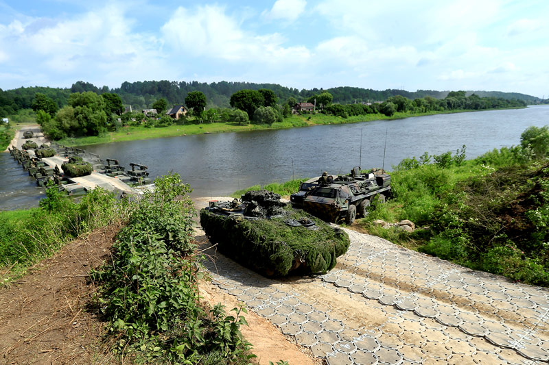 © Reuters/Ints Kalnins Deutsche Panzer in Lettland