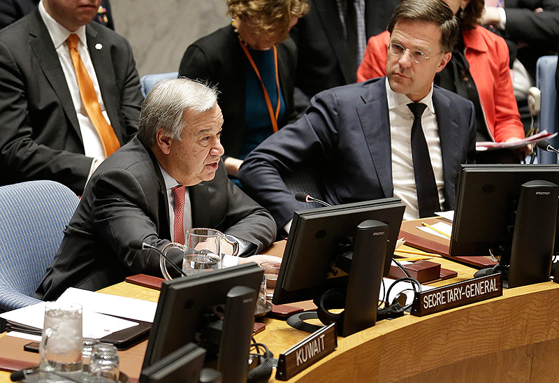 © APA/AP/Seth Wenig UNO-Generalsekretär Antonio Guterres