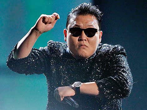 Der koreanische Rapper "Psy"