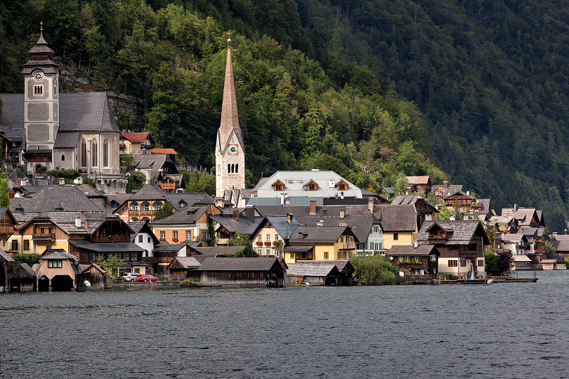 Ortsansicht von Hallstatt