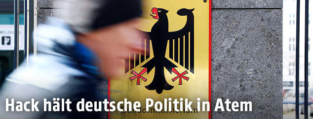 Der deutsche Bundesadler am Verteidigungsministerium