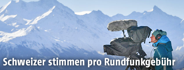 Kamera des schweizer Fernsehens