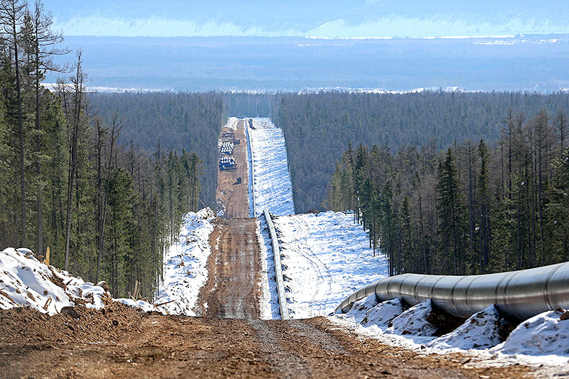 © Gazprom.com Gaspipeline "Power of Siberia"