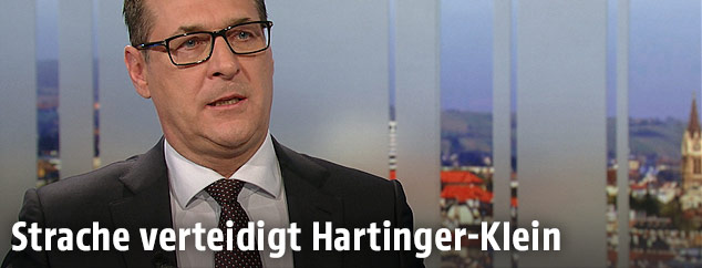 Vizekanzler Strache