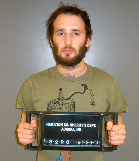 Mugshot von Hopper Penn, der Sohn von Oscar-Preisträger Sean Penn und Robin Wright