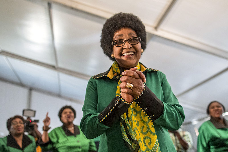 © APA/AFP/Marco Longari Winnie Mandela