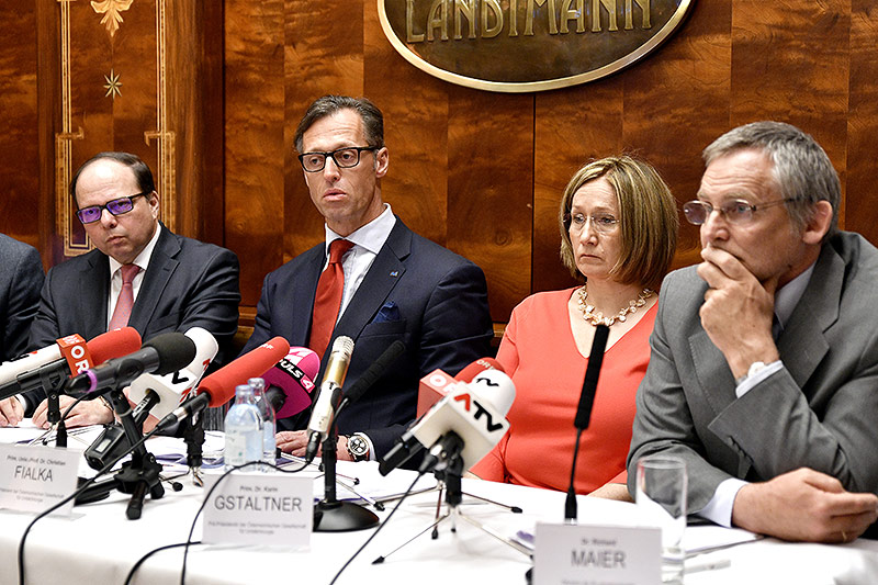 © APA/Hans Punz Thomas Szekeres, Christian Fialka, Karin Gstaltner, Richard Maier Obmann