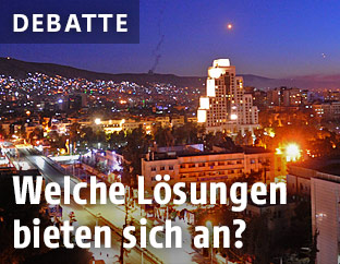 Raketen über Damaskus
