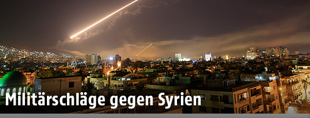 Raketenangriff auf Damaskus