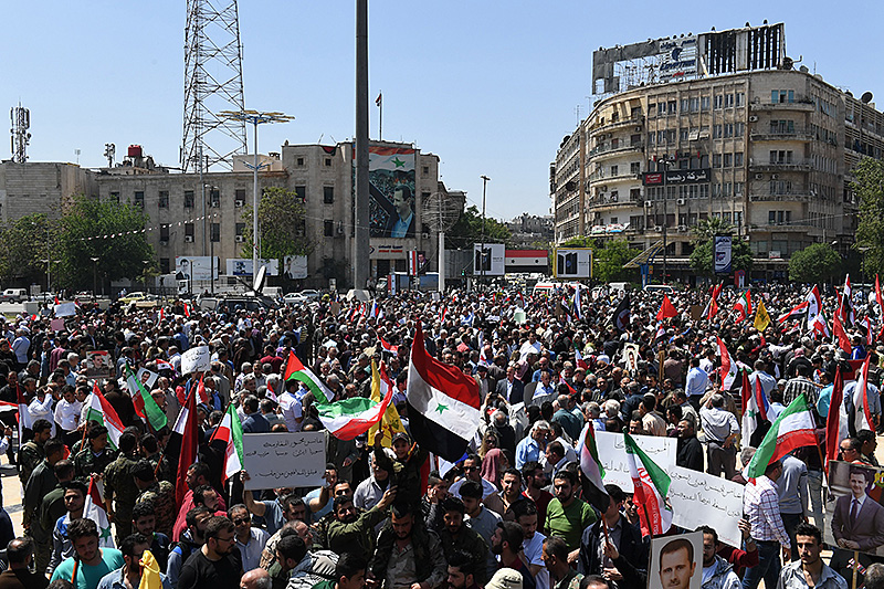 Proteste in Aleppo